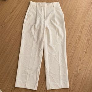 Aritzia Wilfred White Trousers